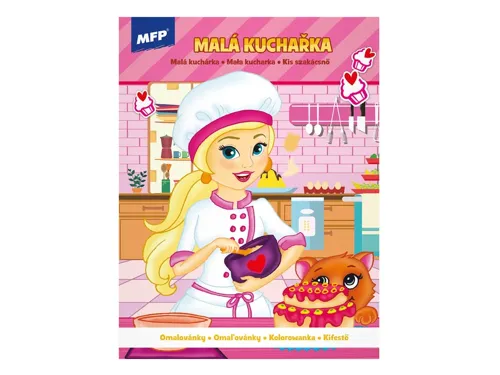 Omalovánky MFP A4 Malá kuchařka 210x276/32 stran