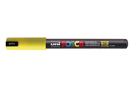Dekorační popisovač Posca PC-1MR, žlutá (2), 0,7 mm