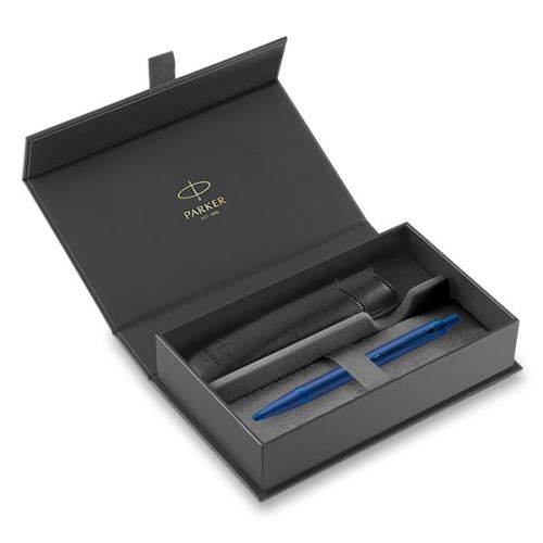 Parker IM Monochrome Blue - kuličkové pero v dárkové kazetě s pouzdrem