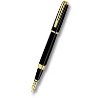 Waterman Exception Slim Black GT - plnící pero - hrot M Waterman Exception Slim Black GT - plnící pero - hrot M