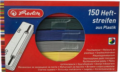 Rychlovazací pásky PP 150 ks - mix barev