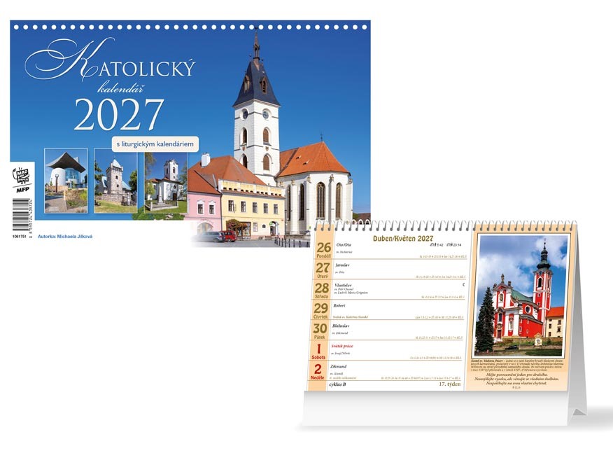 Levně Stolní kalendář 2027 MFP Katolický