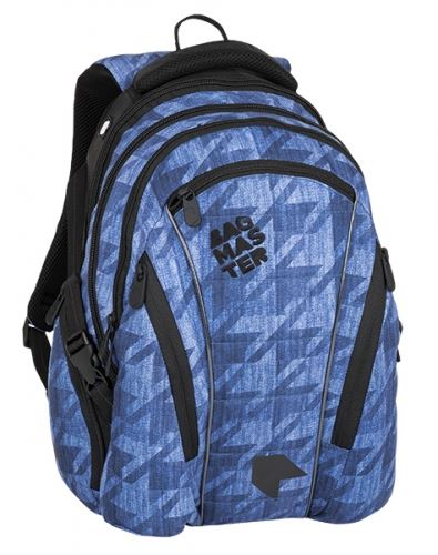 Bagmaster studentský batoh BAG 8 B Blue/Black, 3 roky záruka