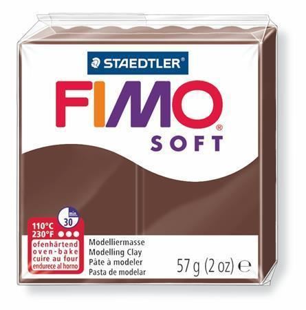 FIMO® soft 8020 modelovací hmota 57g - čokoládová (75)