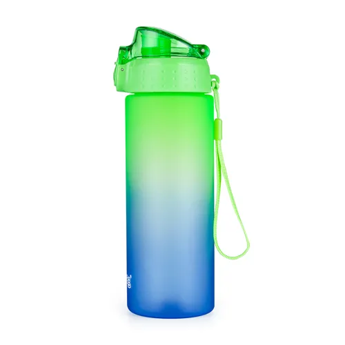 Láhev na pití 600 ml OXY CLiCK Ombre Blue-green