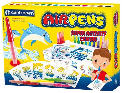 Foukací fixy na papír Centropen AIRPENS SUPER ACTIVITY CENTRE 1500/15