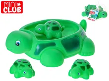 Mini Club želva 21 cm do vany se 3 želvičkami