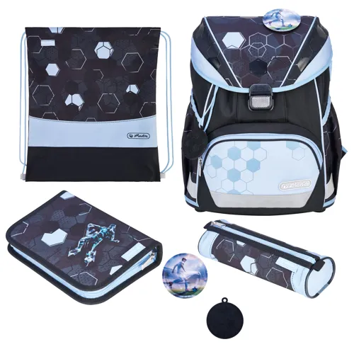 Školní set Herlitz UltraLight Plus XL Fotbal 4dílný