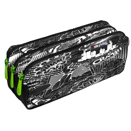 Školní pouzdro etue 3 zipy Crash - Karton P+P