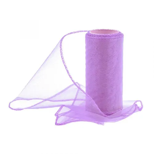 Organza 12cm/10y sv.levandulová 040