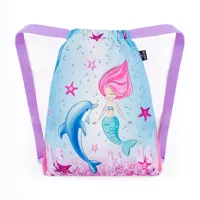 Školní batohový set 3-dílný Bagmaster Lumi 24 A Mořská panna + pero Pilot Frixion (16)