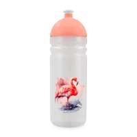 Zdravá lahev 0,7 l s náhradní zátkou - Plameňák