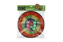 Terč na suchý zip oboustranný 34 cm + míčky 8 ks (1)