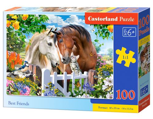 Puzzle Castorland 100 dílků premium - Nejlepší přátelé