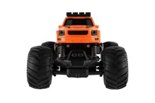 Auto RC pick-up Off road terénní 23 cm, 2,4 GHz se světlem - oranžové (6)