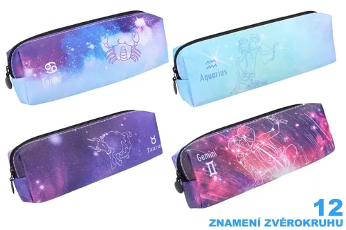 Penál etue W018795 19x6x4 cm - Zodiac