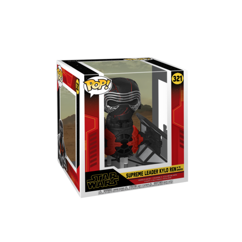 Levně Funko POP Deluxe Star Wars: EP9 - 10" Supreme Leader Kylo Ren