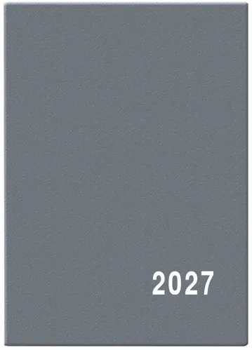 Měsíční diář 2027 Baloušek Anežka PVC šedá