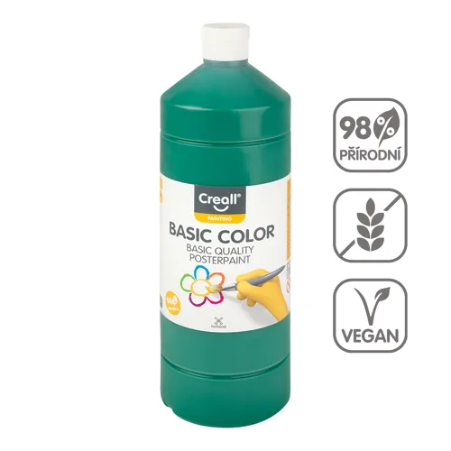 Temperová barva Creall, 500 ml, tmavě zelená