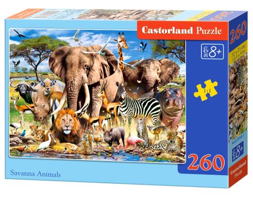 Puzzle Castorland 260 dílků - Safari