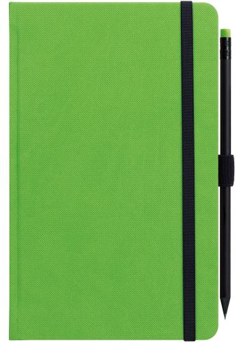 Zápisník Graspo G-Notes No.1, linkovaný, 130 x 210 mm - zelený