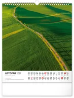Nástěnný kalendář 2027 Notique Toulky moravskou krajinou, 30 x 34 cm (11)