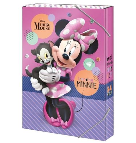Box na sešity A4 Argus - Disney Minnie růžová