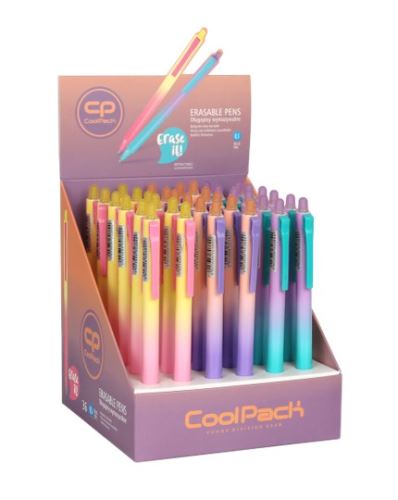 Gumovací pero Colorino - Cool Pack Pastel