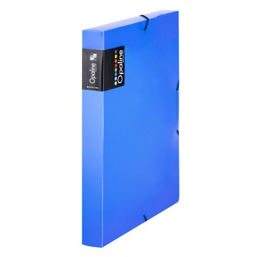 Krabice PP s gumou A4 Karton P+P - Opaline modrá