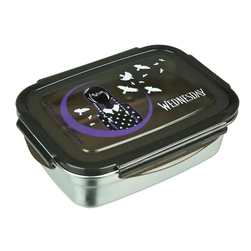 Nerezový box na svačinu Karton P+P 550 ml - Wednesday