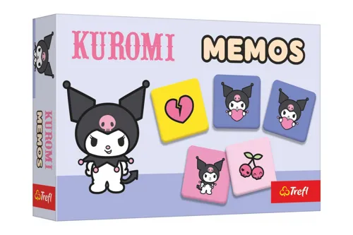 Pexeso papírové Trefl, 30 kartiček - Kuromi