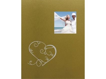 Fotoalbum svatební samolepící BSS-20W Love 2 zlaté, 40 stran