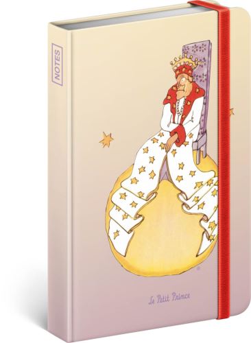 Notes Malý princ (Le Petit Prince) – King, linkovaný, 10,5 x 15,8 cm