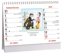 Stolní kalendář 14denní 2027 Aria Humor, koření života (1)