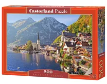 Puzzle Castorland 500 dílků - Hallstatt, Rakousko Puzzle Castorland 500 dílků - Hallstatt, Rakousko