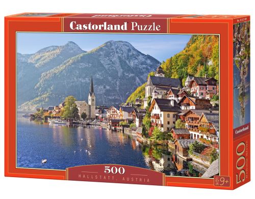 Puzzle Castorland 500 dílků - Hallstatt, Rakousko