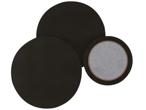 Malířské plátno na rámu 50cm kulaté, 280g/m2 - černé