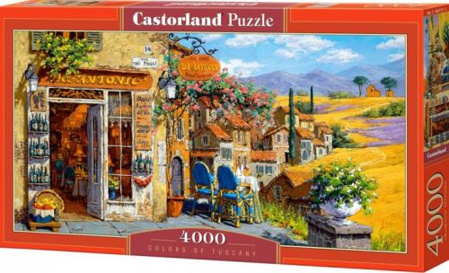 Puzzle Castorland 4000 dílků - Barvy Toskánska