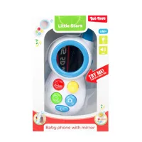 Telefon mobil pro nejmenší se zrcátkem se zvukem a světlem 13 × 19 cm (1)