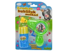 Bublifukovač 12 cm na setrvačník - Krtek, mix barev (2)