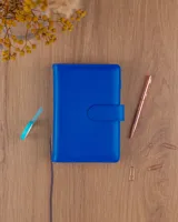 Týdenní diář 2027 Notique Refill kroužkový 12,5 x 19 cm královsky modrý (2)