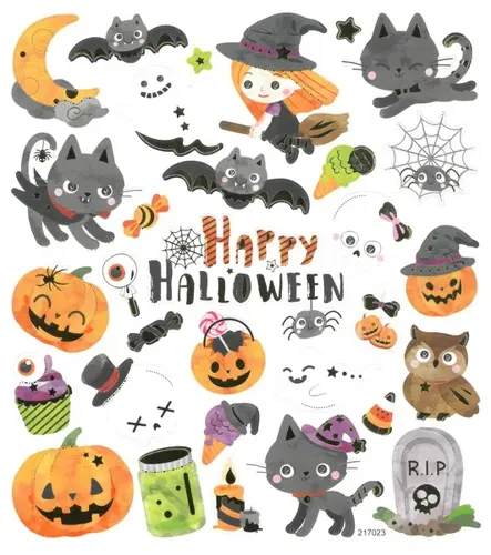 Samolepky papírové DP Craft - Halloween