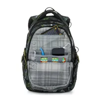 Studentský batoh Bagmaster BAG 26 A ZELENO-ŠEDÝ, 3 roky záruka (9)