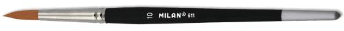 Štětec Milan 611 umělecký kulatý lakovaný 0