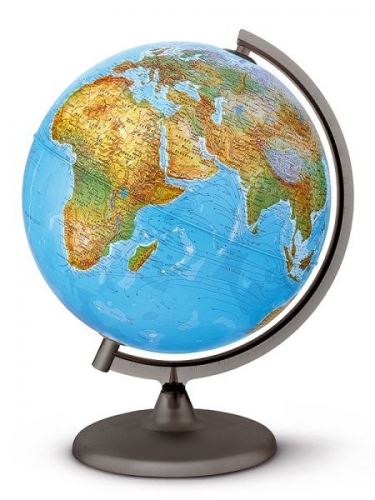 Globus geografický nesvítící 30 cm