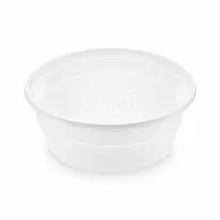 Miska (PP) bílá Ø 127 mm 350 ml, 50 ks
