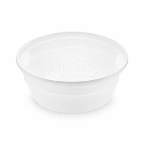 Miska (PP) bílá Ø 127 mm 350 ml, 50 ks