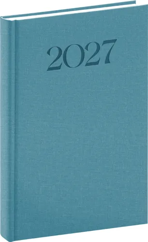 Denní diář 2027 Notique A5 Biella modrý