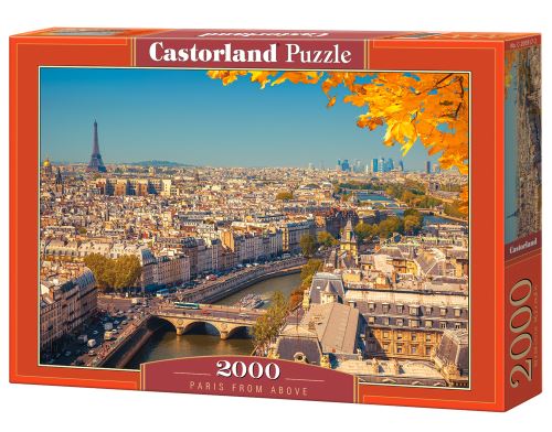 Puzzle Castorland 2000 dílků - Pohled na Paříž