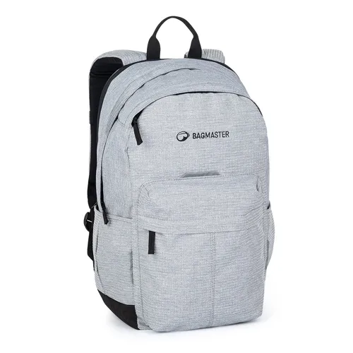 Studentský batoh Bagmaster Poky 22 A šedý + gumovací pero Pilot Frixion